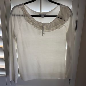 New York and company cream sweater